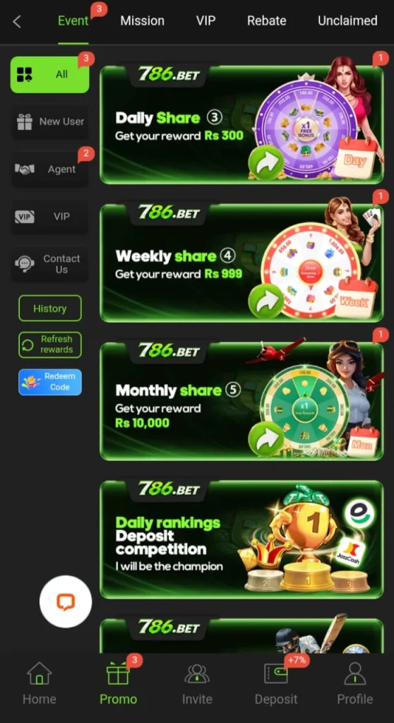 786 bet game