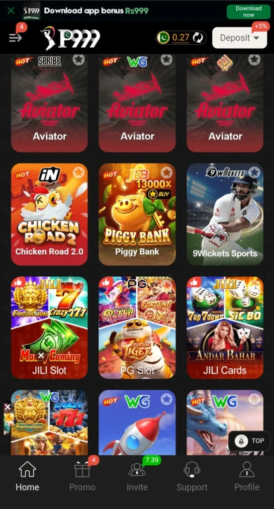 P999 game