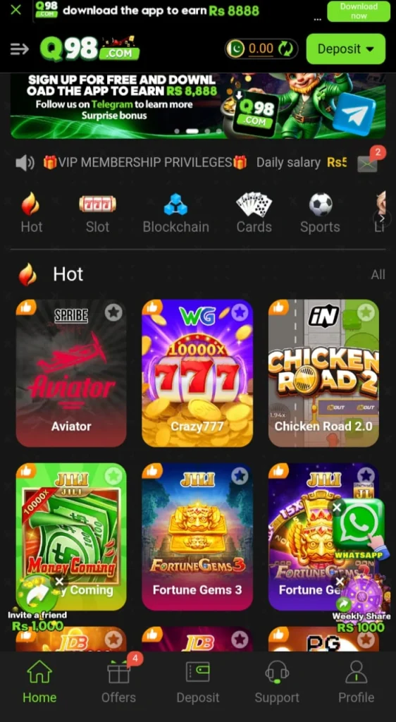 Q98 Game