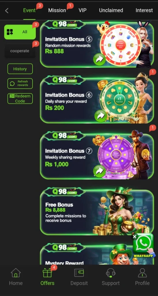 Q98 Game