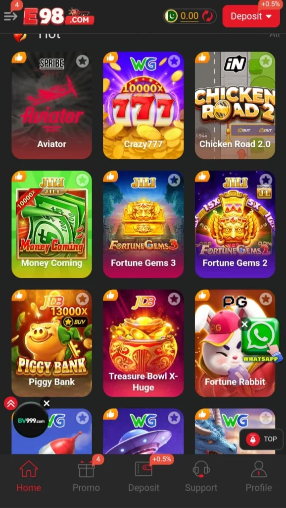 E98 Game