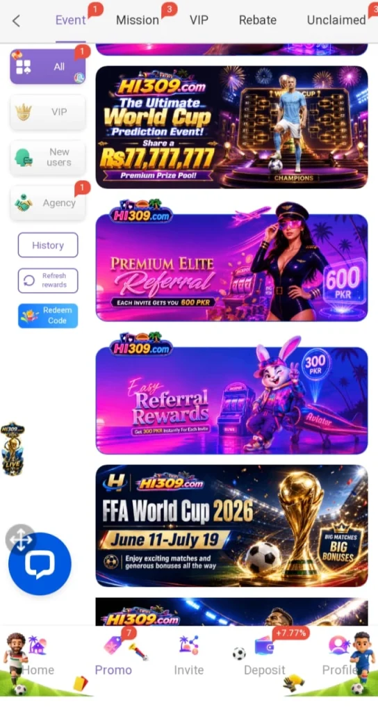 
HI309 Game APK Best Earning App