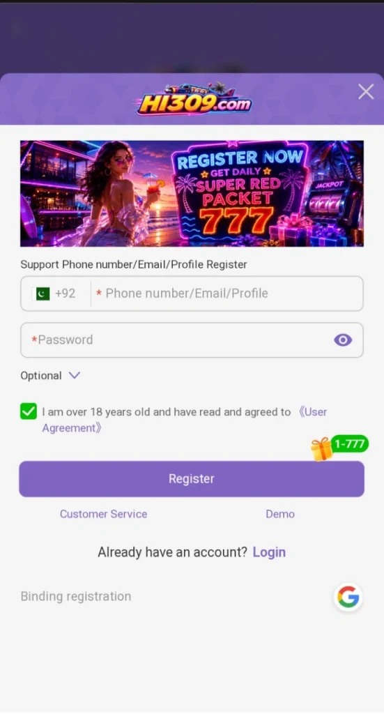 HI309 Game APK Best Earning App