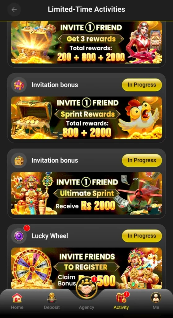 3R3R game referral programme