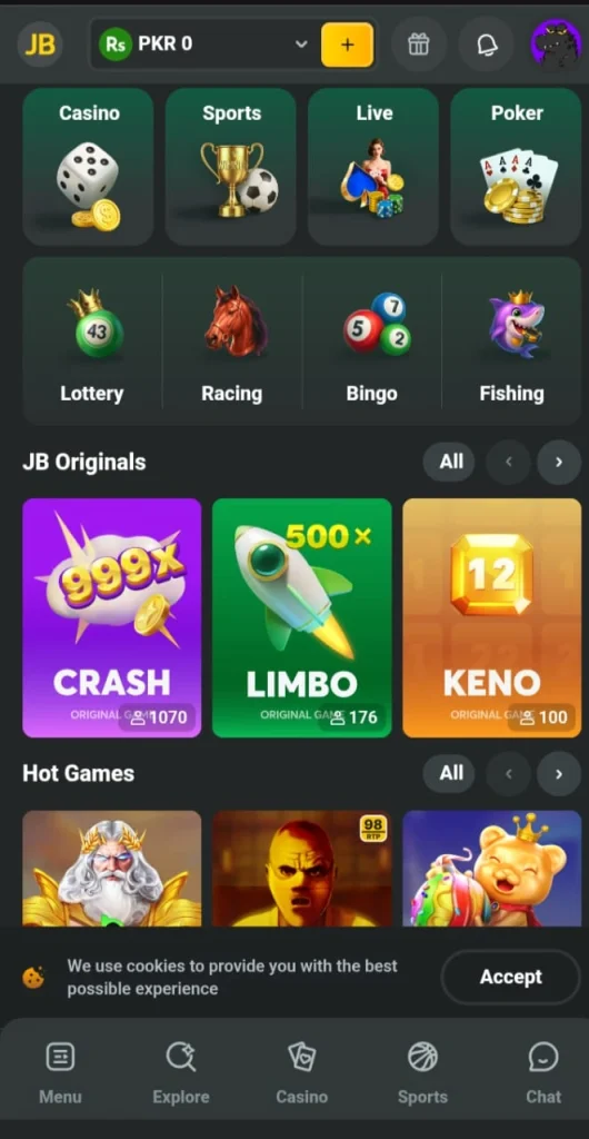 JB Game App