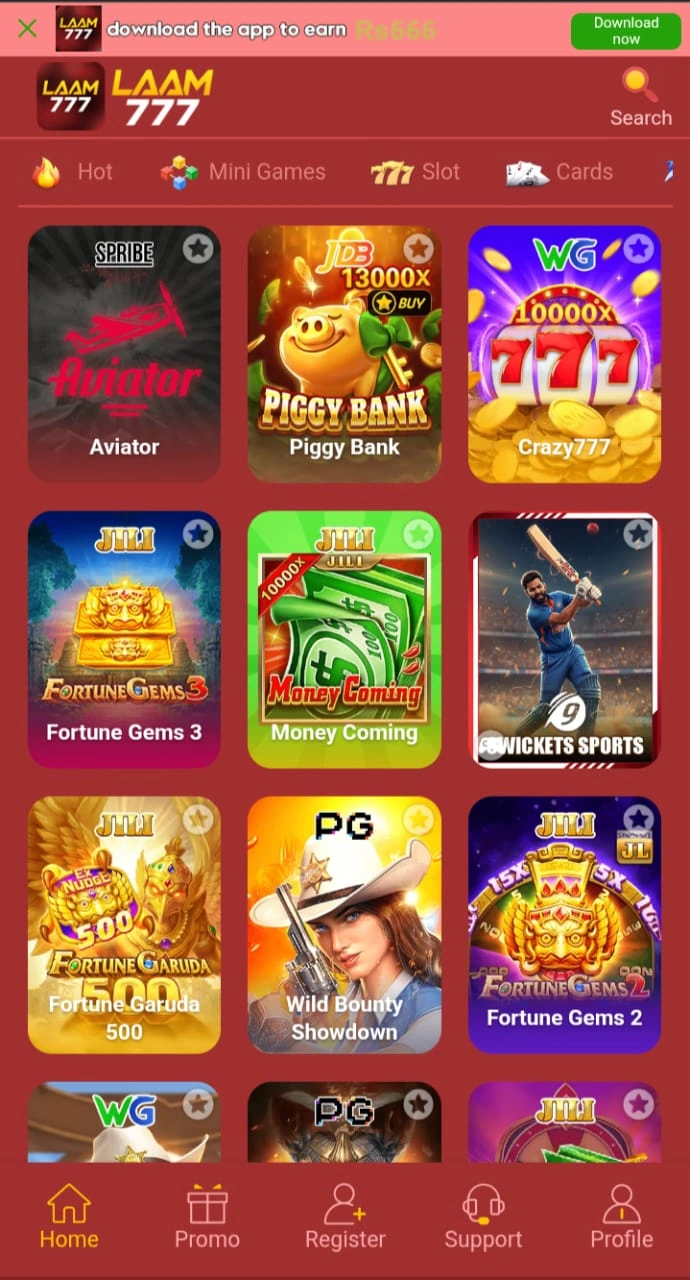 Lam777 game apk